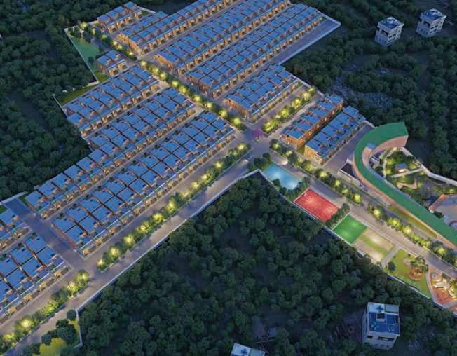 Master Plan of Gravity Lake Estates in Yelahanka, Bangalore - Image 332061