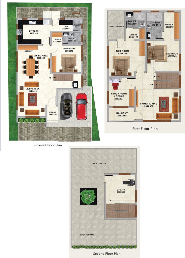 3 BHK House/Villa in Melonwood Waves in Kakkanad, Kochi - Image 878307