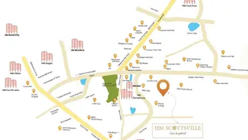 Location of HM Scottsville - Image 332073