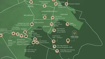 Location of Ruchira Villa Feliz - Image 332100