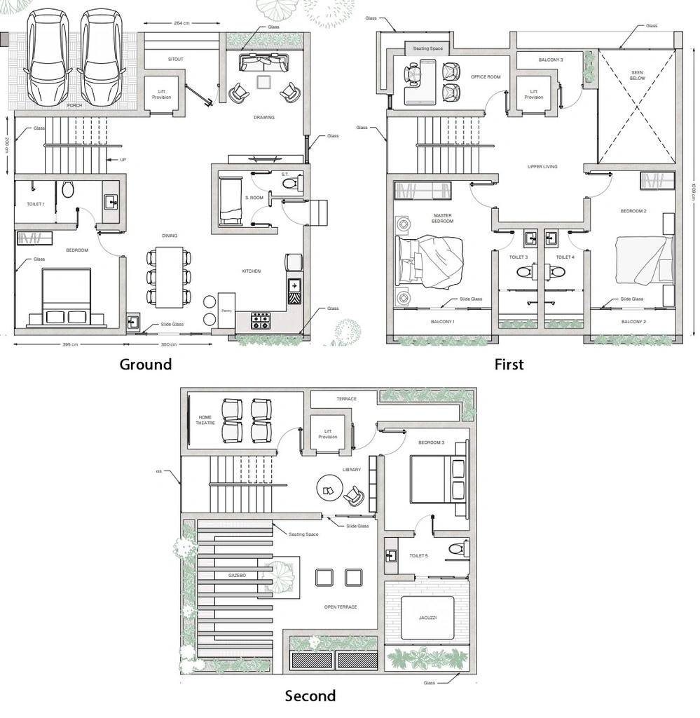 4 BHK House/Villa in Pavalius Identity Urban Village in Kakkanad, Kochi - Image 878313