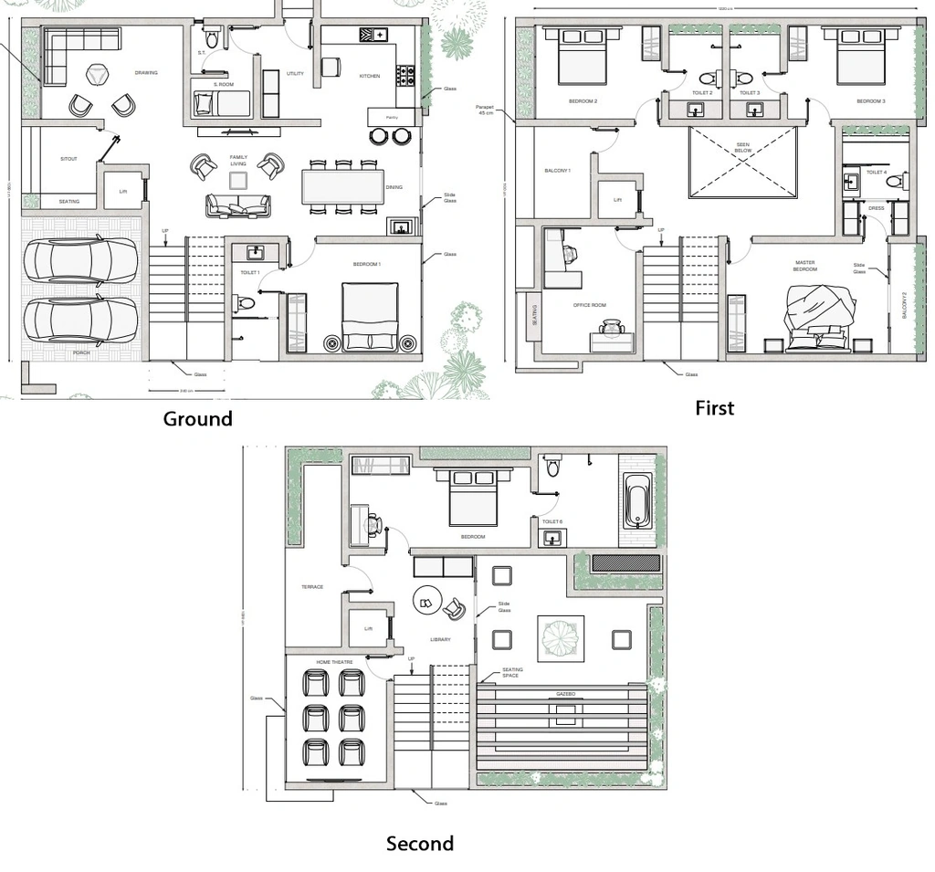 5 BHK House/Villa in Pavalius Identity Urban Village in Kakkanad, Kochi - Image 878314