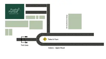 Location of Avika Pushp Parisar - Image 332184