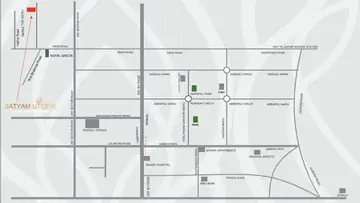 Location of Satyam Utopia - Image 332201