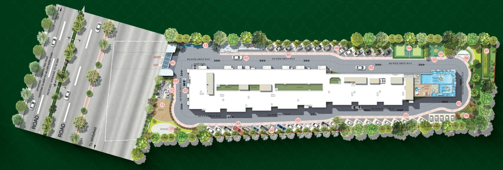 Master Plan of SBR Magnus in Whitefield, Bangalore - Image 332219