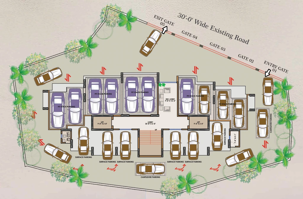 Master Plan of Shan Windsor in Malad West, Mumbai - Image 332243