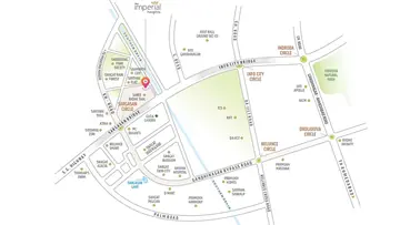Location of Swastik The Imperial Heights - Image 332269
