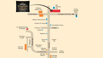 Location of Ultimate English Villa - Image 332356