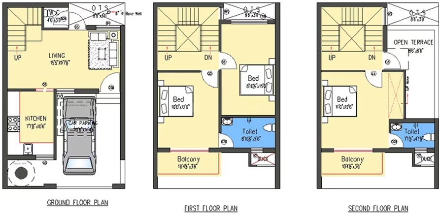 3 BHK House/Villa in DABC Habitat - Residential in Ponmar, Chennai - Image 878456