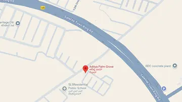 Location of Aditya Palm Grove - Image 332767