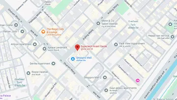 Location of Supertech Avant Garde - Image 332781