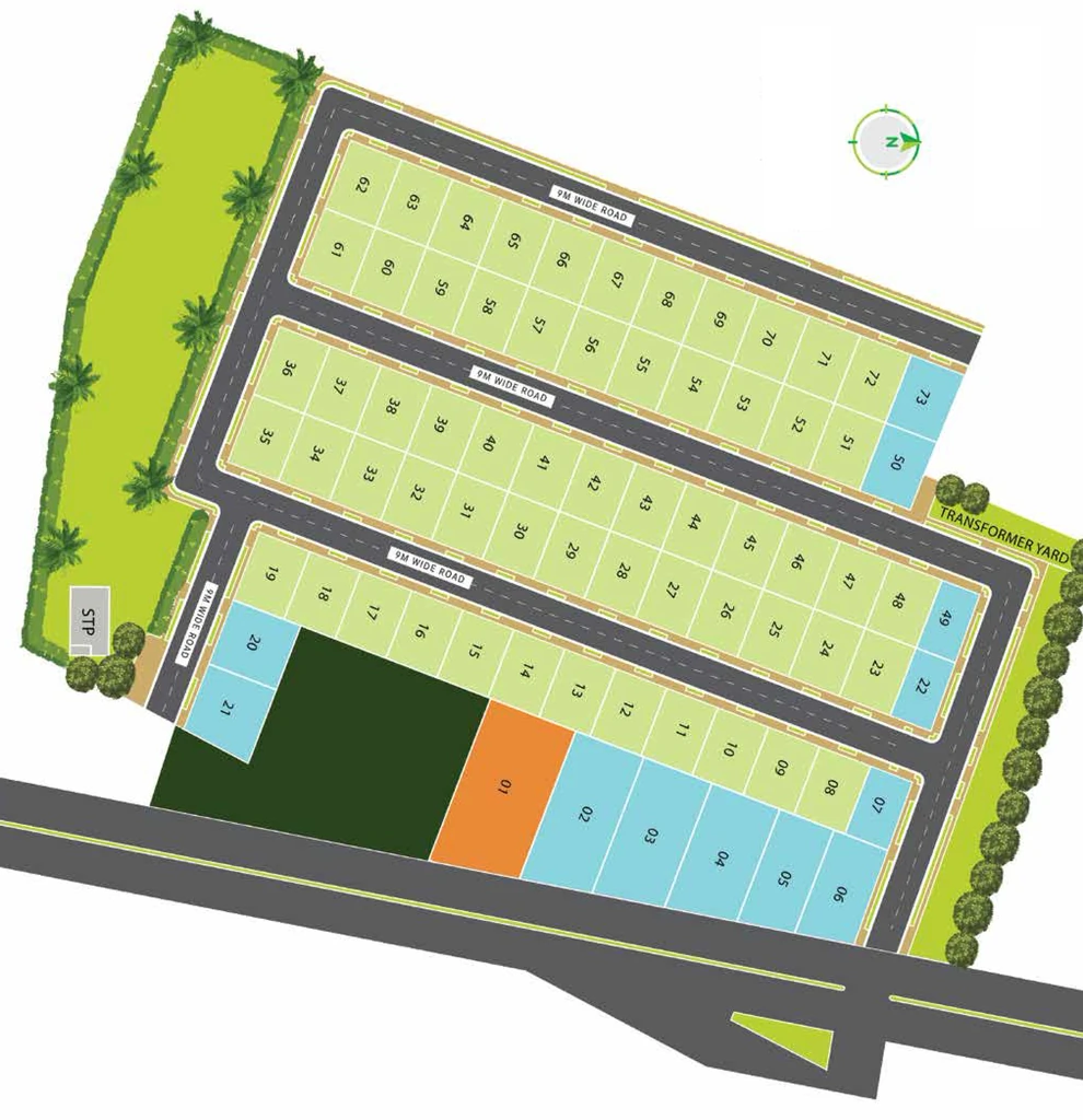 Master Plan of Century Trails Phase 2 in Devanahalli, Bangalore - Image 333370