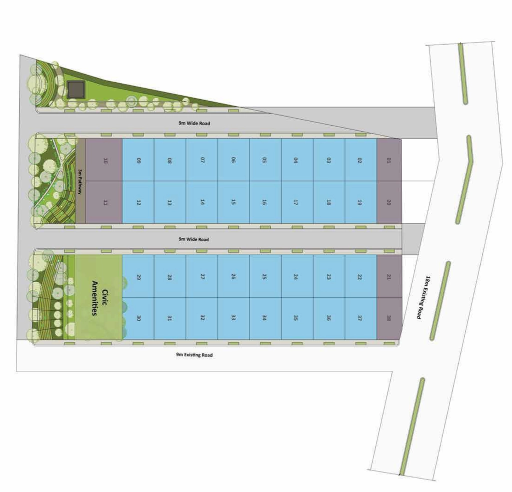 Master Plan of Century Eden Phase 3 in Doddaballapur, Bangalore - Image 333376