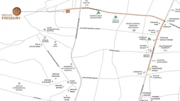 Location of Goyal Orchid Finsbury - Image 333539