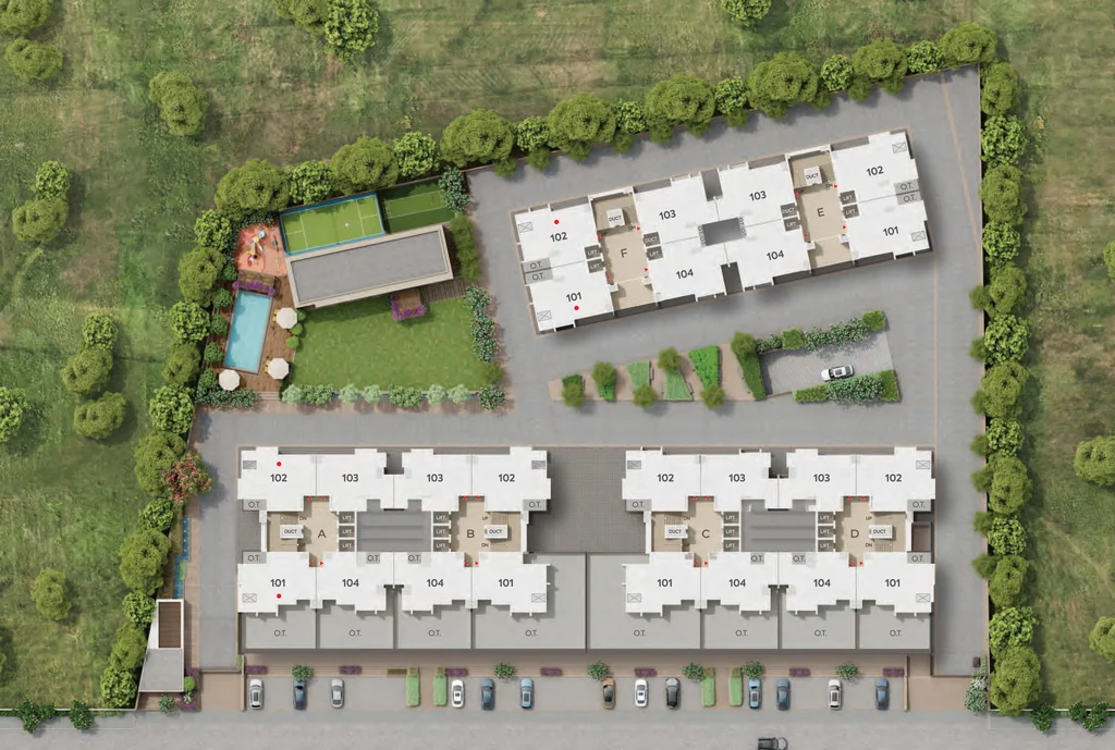 Master Plan of Goyal Orchid Finsbury in Shilaj, Ahmedabad - Image 333541