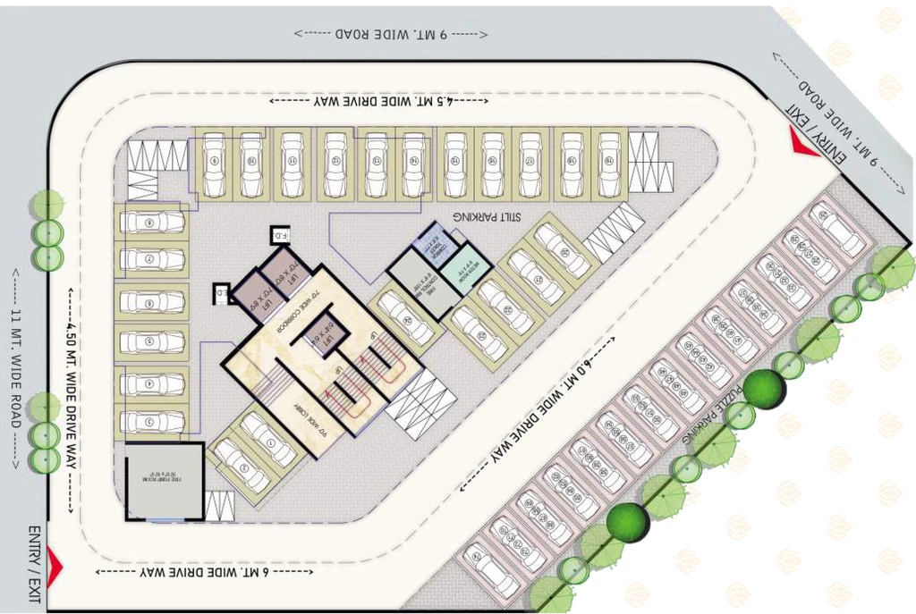 Master Plan of Paradise Sai Prerna in Kharghar, Navi Mumbai - Image 333647