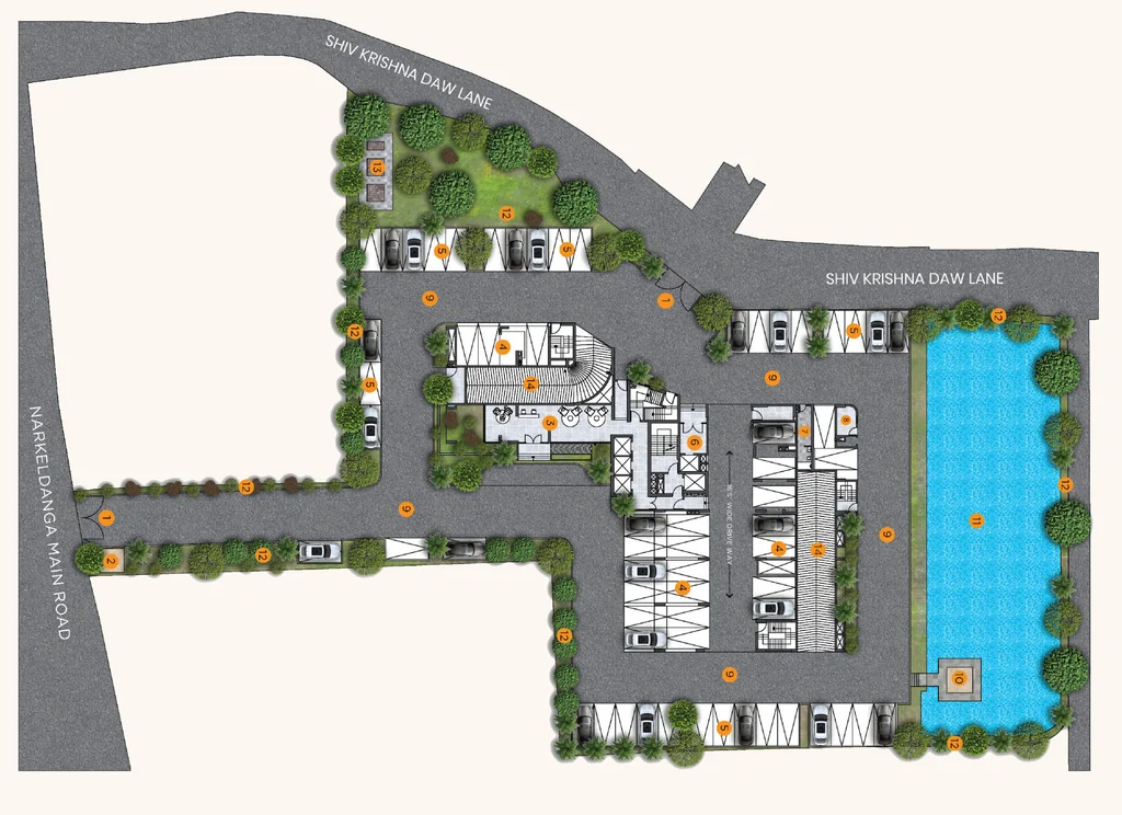 Master Plan of Visaaya in Kankurgachi, Kolkata - Image 333660