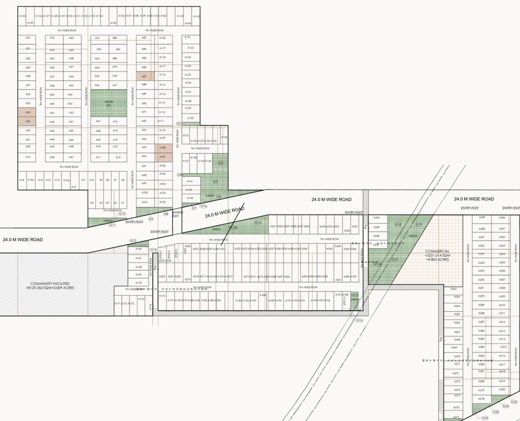 Master Plan of Horizon Floors Sector 63A in Sector 63A, Gurgaon - Image 333692