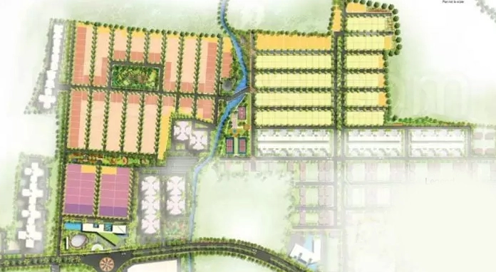 Master Plan of Ozone Urbana Meadows in Devanahalli, Bangalore - Image 334152