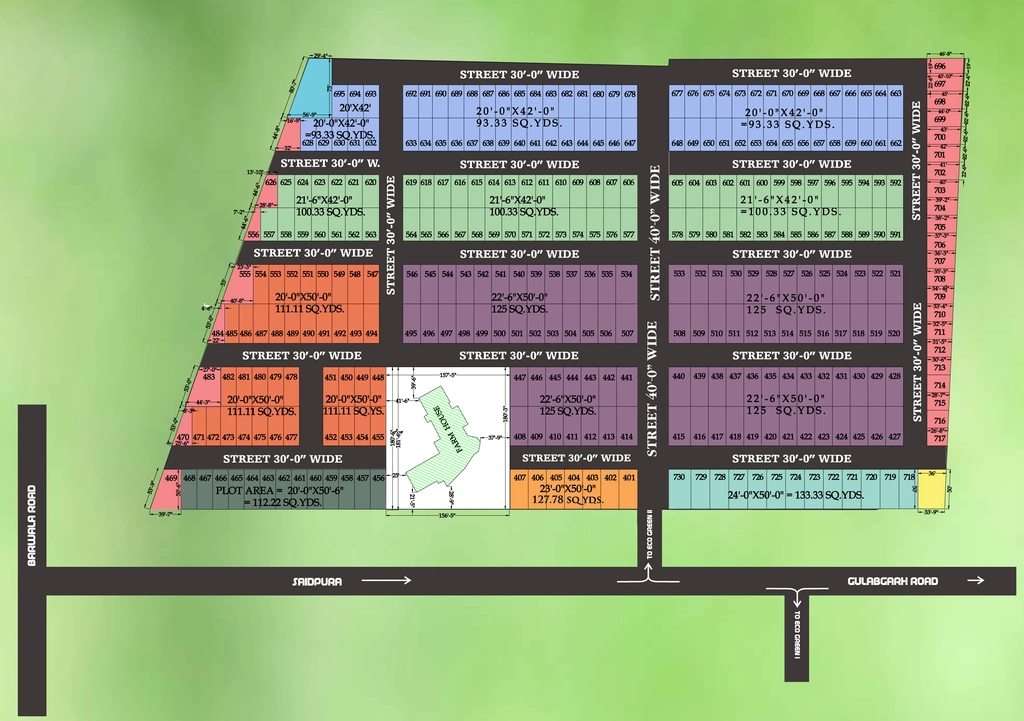 Master Plan of GBP ECO Greens 2 in Dera Bassi, Chandigarh - Image 334180