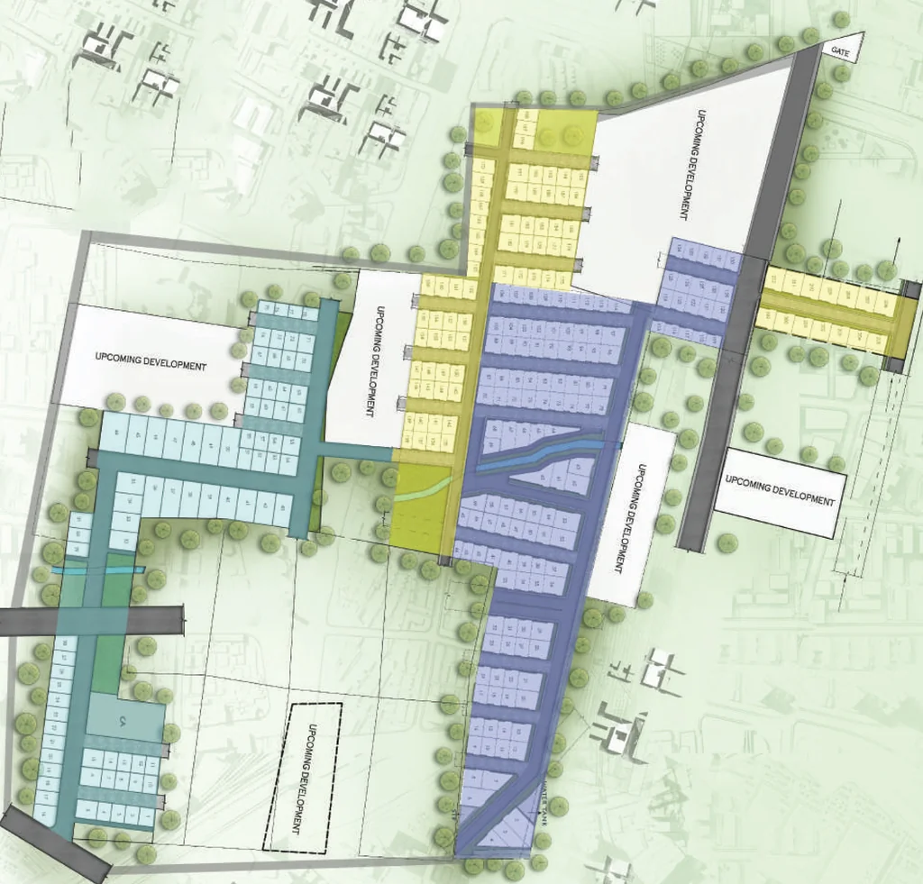 Master Plan of Address Classic Bulwark Village in Devanahalli, Bangalore - Image 334216