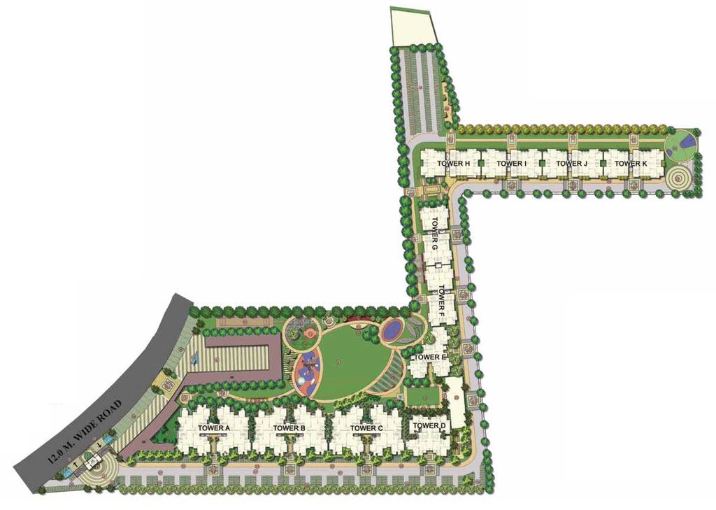 Master Plan of Signature Global The Millennia 2 in Sector 37D, Gurgaon - Image 334318