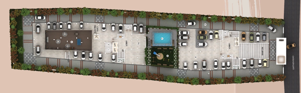 Master Plan of Patwari Devkinandan Vatika in Danapur, Patna - Image 334398