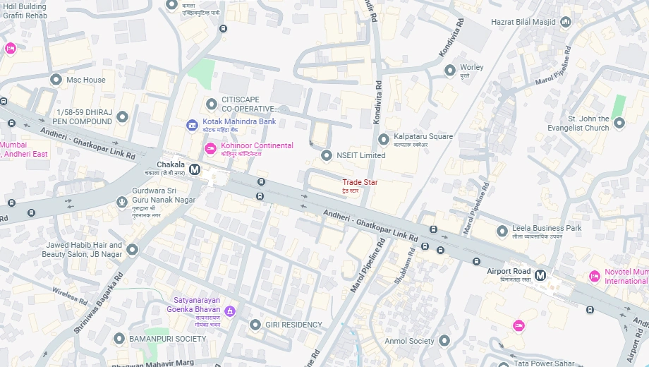 Location of Enpar Trade Star in Andheri East, Mumbai - Image 334472