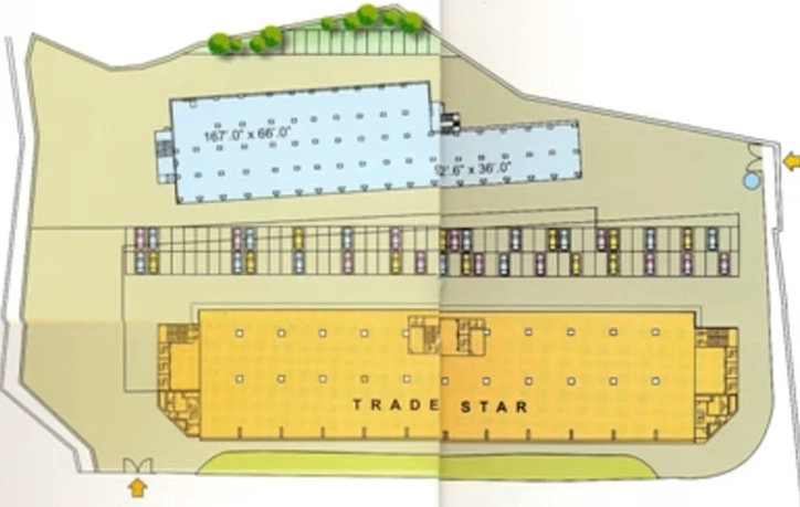 Master Plan of Enpar Trade Star in Andheri East, Mumbai - Image 334471
