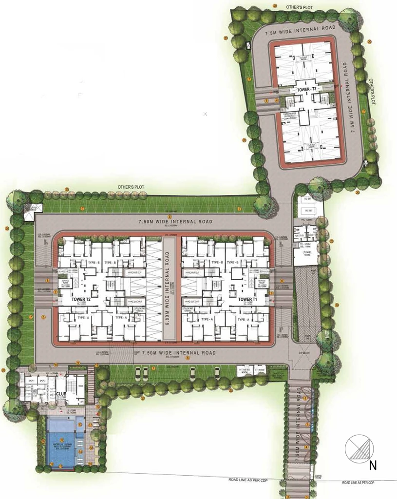 Master Plan of Ashiana Regal in Raghunathpur, Bhubaneswar - Image 334927