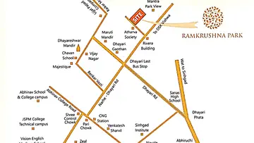 Location of Chavan Ramkrushna Park - Image 335005