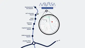 Location of Aavasa Shivgram - Image 335279