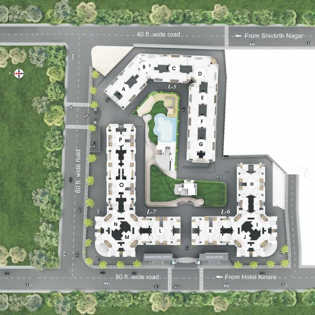 Master Plan of Pethkar Samrajya in Kothrud, Pune - Image 335392