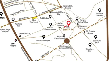 Location of Commercial Asnani Santa Fe - Image 335898