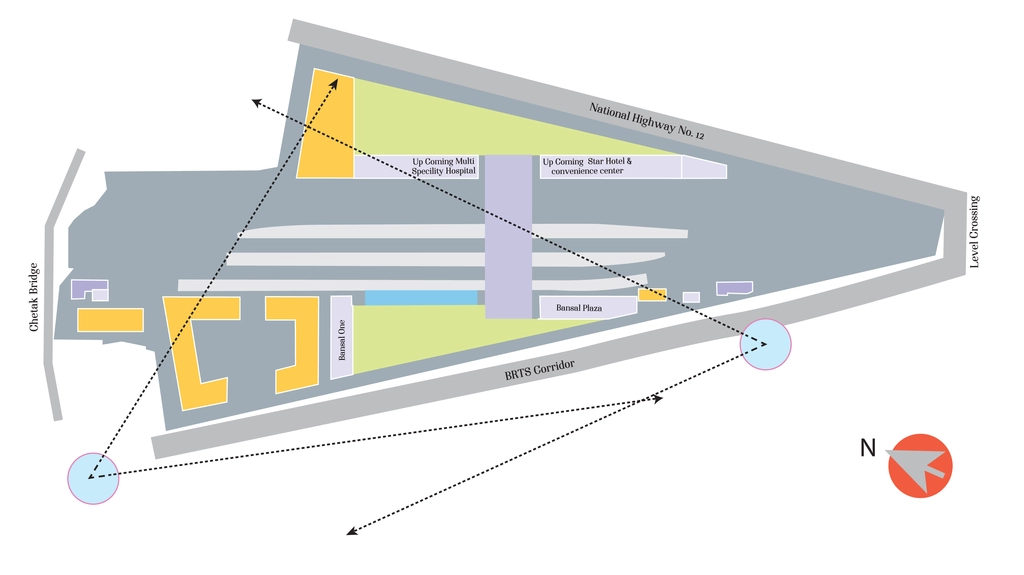 Master Plan of Bansal One in Habib Ganj, Bhopal - Image 335919
