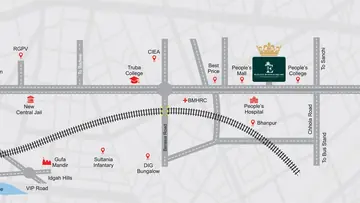 Location of Chawla Elegant Business Square - Image 336433