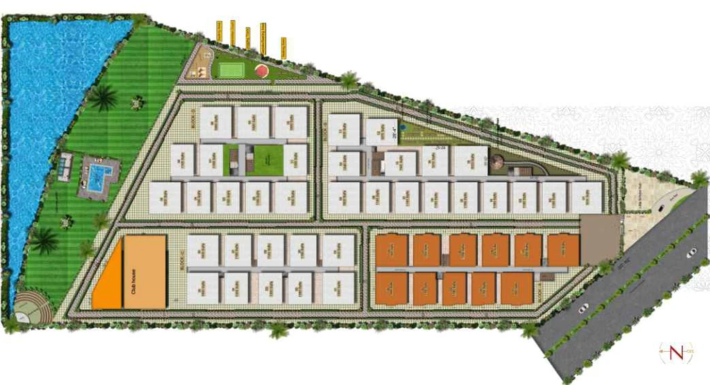 Master Plan of Bliss One in Ghatkesar, Hyderabad - Image 336612
