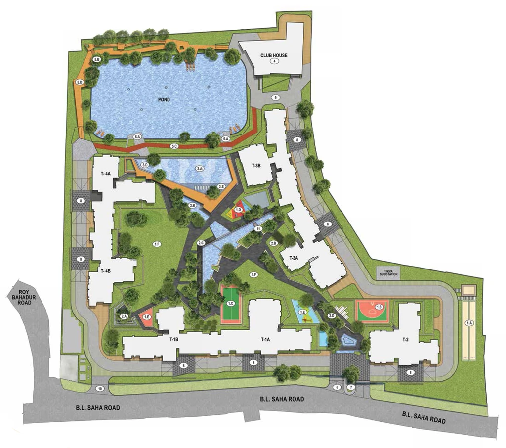 Master Plan of Godrej Blue in New Alipore, Kolkata - Image 336672