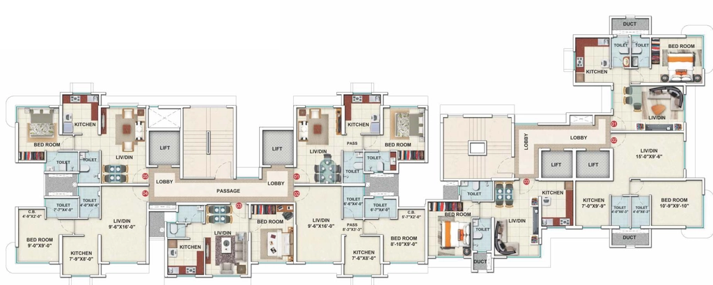 Floor Plan of Suyog Jeevan Anand in Bhandup West, Mumbai - Image 336771