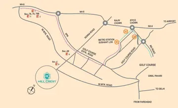 Location of Supertech Hill Estate - Image 337523