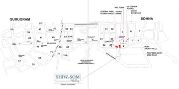 Location of Ansal Shiva Som Valley - Image 337612
