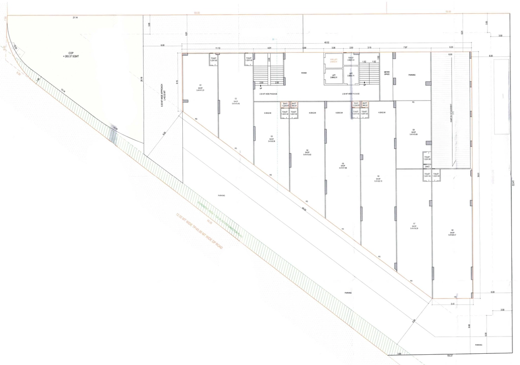 Master Plan of Pramukh Orbit 3 in Vesu, Surat - Image 337733