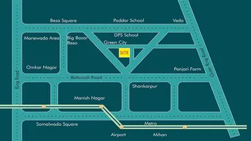 Location of Mauli Nagar 1 - Image 337884