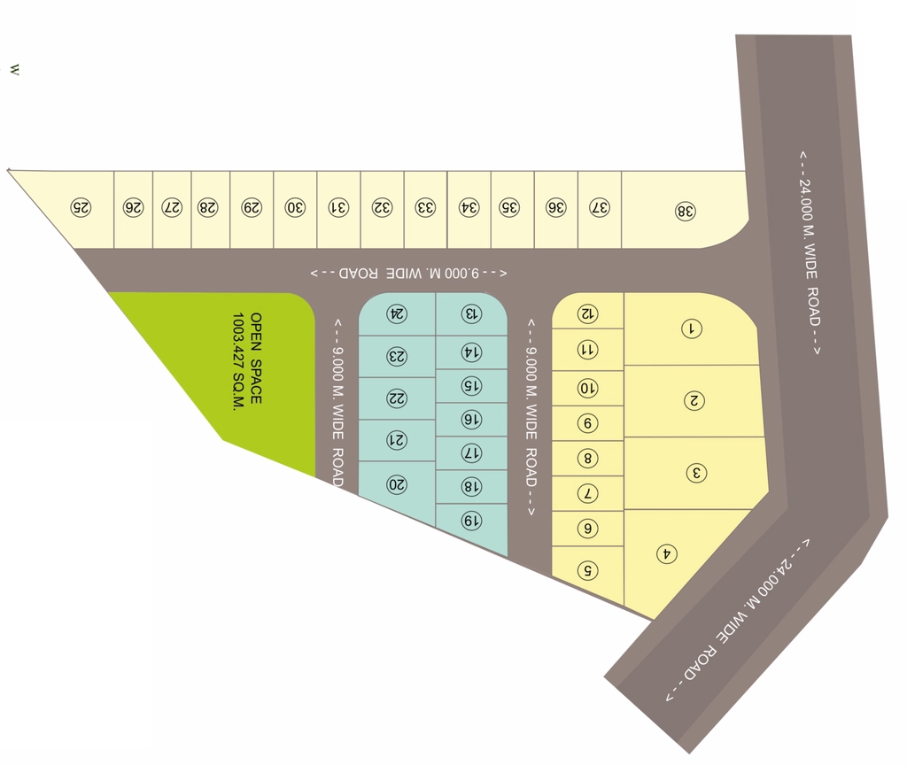 Master Plan of Mauli Nagar 2 in Panjari, Nagpur - Image 337892