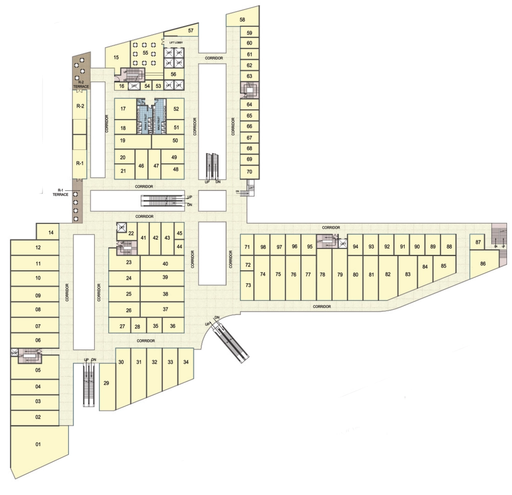 Floor Plan of AIPL Joy Street in Sector 66, Gurgaon - Image 337887