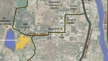 Location of DLF Parc Estate - Image 338003