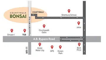 Location of Agarwal Countywalk Bonsai - Image 338070