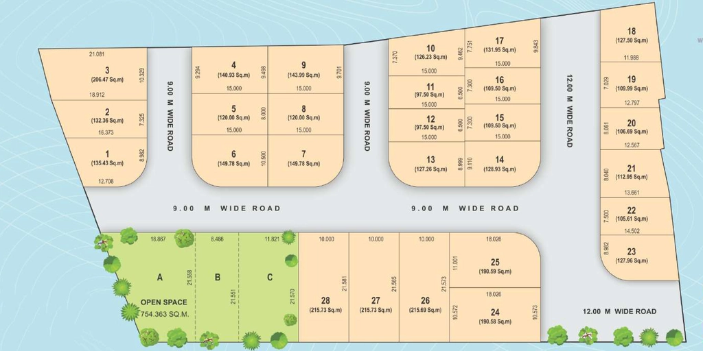 Master Plan of Oasis 31 in Besa, Nagpur - Image 338094