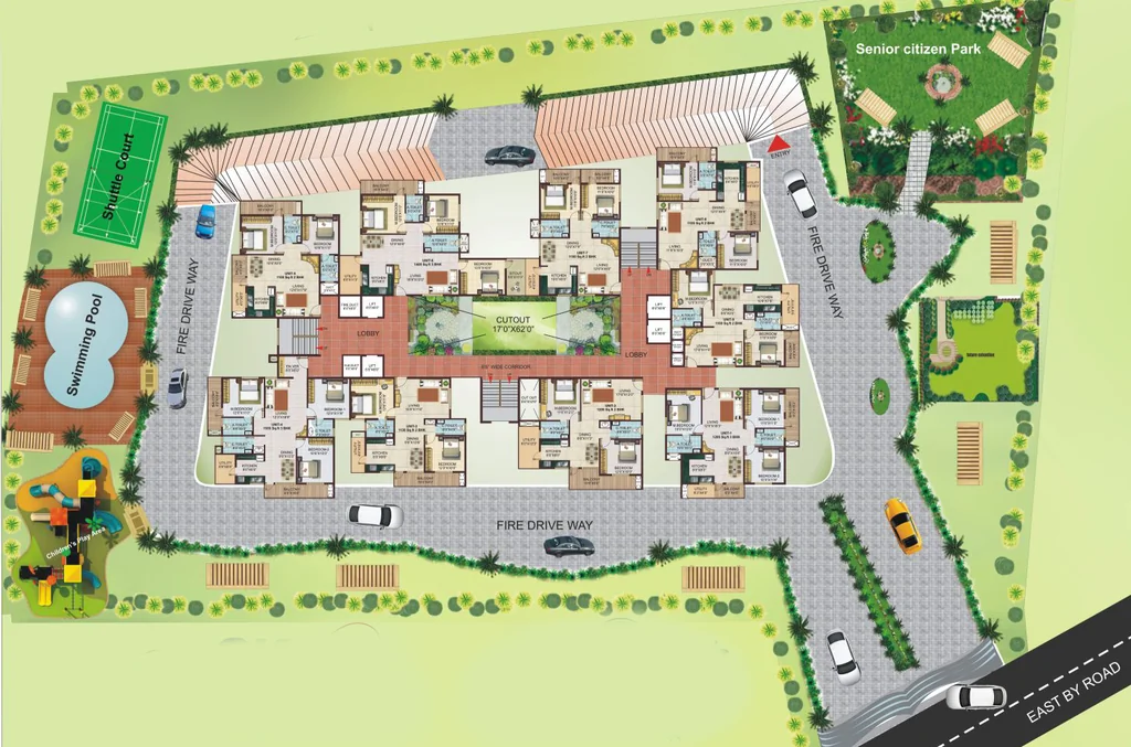 Master Plan of GK Meadows in Electronic City, Bangalore - Image 338208