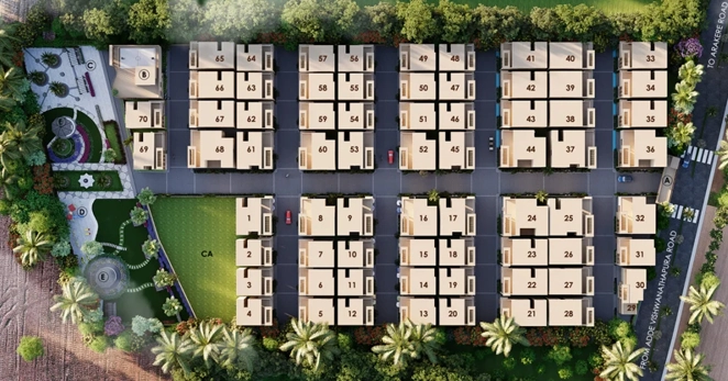 Master Plan of Prayuktha Earth Soul in Rajanukunte, Bangalore - Image 338271